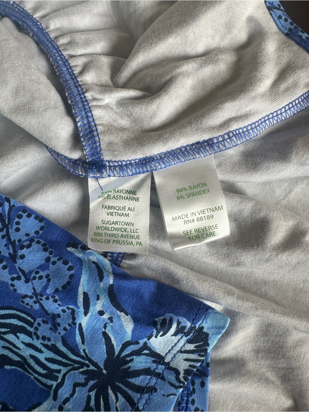 Lilly Pulitzer NWT Codylee Romper Dress Alba Blue Cruisin Together Size XL - Picture 7 of 8